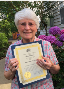 Read more about the article 2019 Faith and Service Award Winner